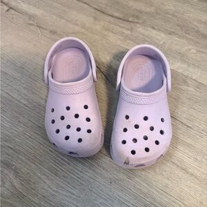 Toddler Lavender Crocs